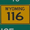 State Highway 116 thumbnail WY19720904