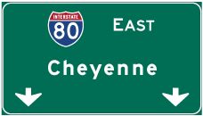 Continue east to Cheyenne