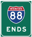 Interstate 88 Ends