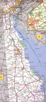 2000 Delaware Road Map