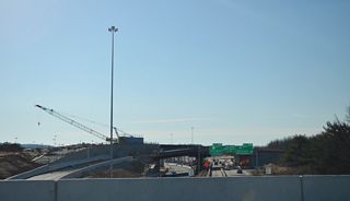 Ramps from I-95 north to SR 7 north and I-95 south to SR 1 south taking shape. 12/23/12