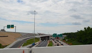 Work nearing completion at SR 1/7 and Interstate 95. 08/03/13