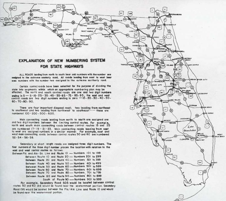 1946 Florida State Road System