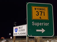 Wyoming Exit and Junction Lists