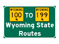 Wyoming State Route Log - Routes 100-199