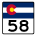 Colorado Highway 58