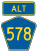 County Road 578 Alternate