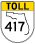 Toll Florida State Road 417