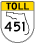Toll Roads Shield