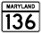 Maryland Route 136
