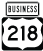 U.S. 218 Business