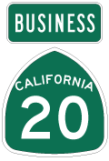 California State Route 20 Business
