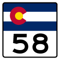 Colorado State Highway 58