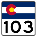 Colorado State Highway 103