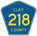 Clay County Road 218