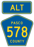 Pasco County Road 578 ALT