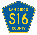 San Diego County Route S16