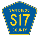 San Diego County Route S17