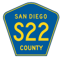 San Diego County Route S22