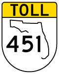 Toll Florida State Road 451