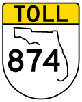 Toll Florida State Road 874