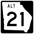 Georgia State Route 21 ALT