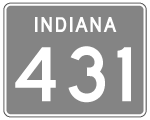 Former Indiana State Road 431