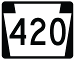 Pennsylvania Route 420