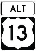 U.S. 13 Alternate