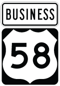 U.S. 58 Business