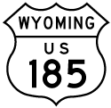 Former U.S. 185 Wyoming