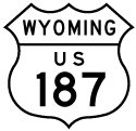 Former U.S. 187 Wyoming