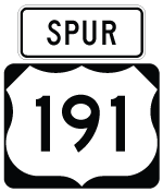 U.S. 191 Spur
