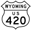 U.S. 420 Wyoming