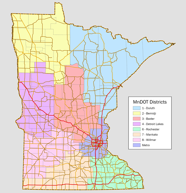 Map of Minnesota