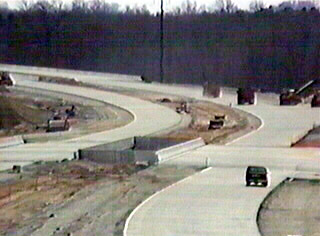 SR 1/7 construction at Christiana - 1992