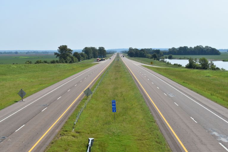 SR 181 at I-155/U.S. 412 in Dyer County, Tennessee
