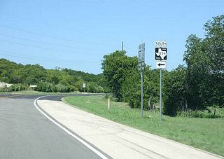 FM 854 forms a short loop between FM 217 and SH 6.