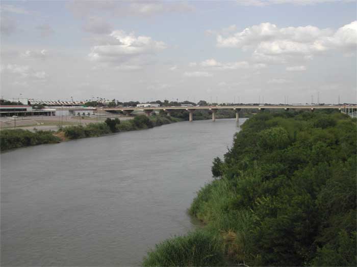 Puente International II Bridge over the Rio Grande