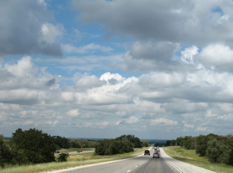 IH 37 north at Sandy Oaks, Texas
