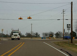 Approaching Nordheim, FM 239 serves local farms. Nordheim is a small German community established in 1895 as a railroad siding.