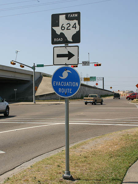U.S. 77 south at FM 624