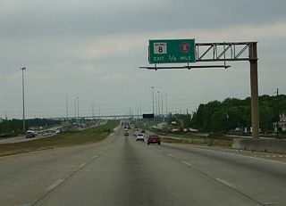 North of the FM 2234 diamond interchange, Texas 288 approaches the "volleyball" interchange with Texas Beltway 8 / Texas Toll 8 (Sam Houston Tollway). Connections between the two roads are made at signalized intersections with the respective frontage roads.