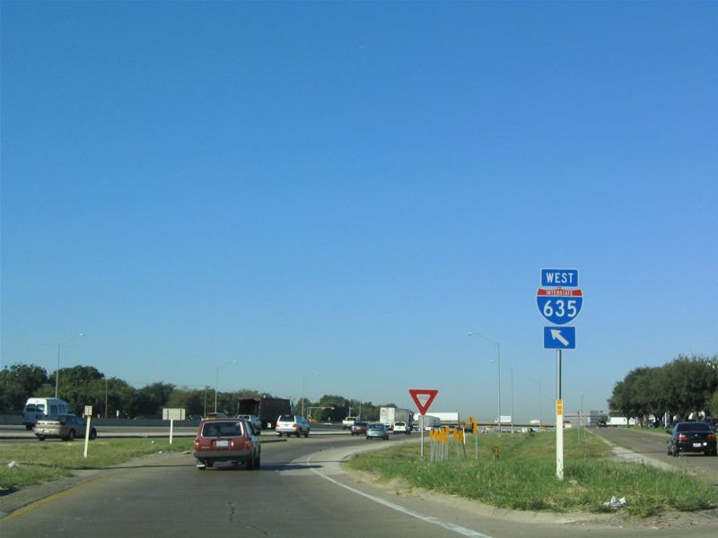 Interstate 635 Lyndon B Johnson Freeway Aaroads Texas Highways