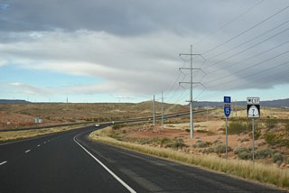 Speed limits remain 65 mph even along the four lane section of SR 7 (Southern Parkway).