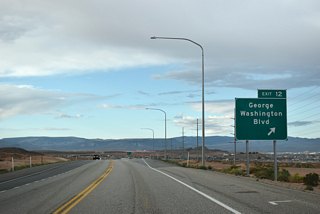 The exchange between Southern Parkway and George Washington Boulevard opened August 2024.