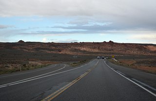 Eastbound only ramps (Exit 19) connect Southern Parkway to 3200 West to the Lakeview and Sandpit campgrounds within Sand Hollow State Park.