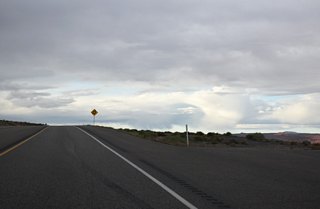 Southern Parkway narrows to two lanes for the duration to Desert Canyons Parkway at Exit 6.