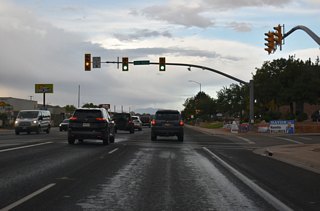 SR 9 meets 700 West at the next signalized intersection. Hurricane Municipal Airport (1L8) is located adjacent to the south end of 700 West 2.4 miles from State Street.