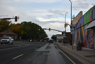 SR 59 leads southeast from Hurricane to Apple Valley before entering the Grand Canyon State as Arizona State Route 389 at Colorado City.
